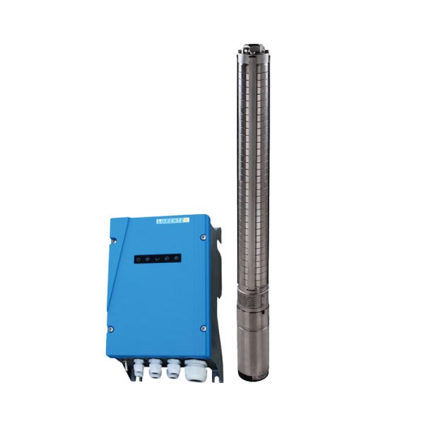 MOTOBOMBA SUMERGIBLE PARA RIEGO AGRICOLA LORENTZ ECDRIVE 4000-C MOTOR DC 4KW Y BOMBA RADIAL 32 ETAPAS Marca LORENTZ. Modelo: PU4000C-SJ3-32