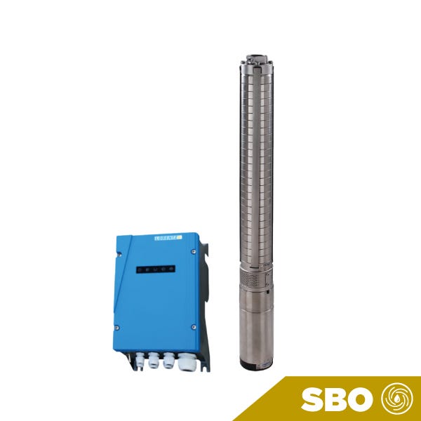 UNIDAD DE BOMBEO SUMERGIBLE LORENTZ ECDRIVE 4000-C MOTOR DC 4KW Y BOMBA RADIAL 25 ETAPAS Marca LORENTZ. Modelo: PU4000C-SJ5-25