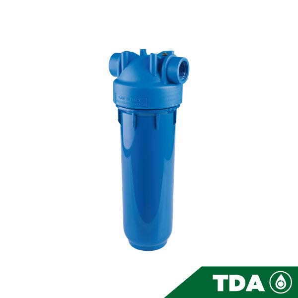 PORTAFILTRO AZUL DP 10 MONO 1/2" NPT IN AB Marca ATLAS FILTRI. Modelo: RA1380322