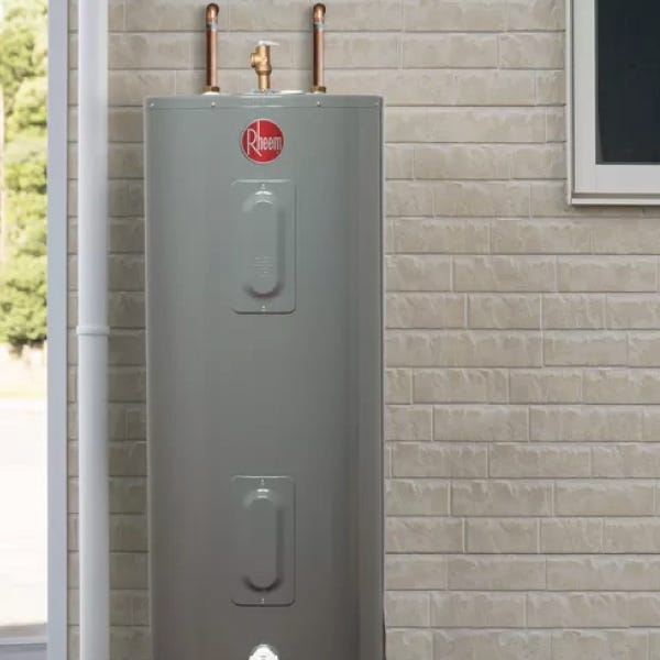 CALENTADOR DE AGUA DEPÓSITO ELÉCTRICO 152 LTS. 220V Marca RHEEM. Modelo: 89V40-E-220