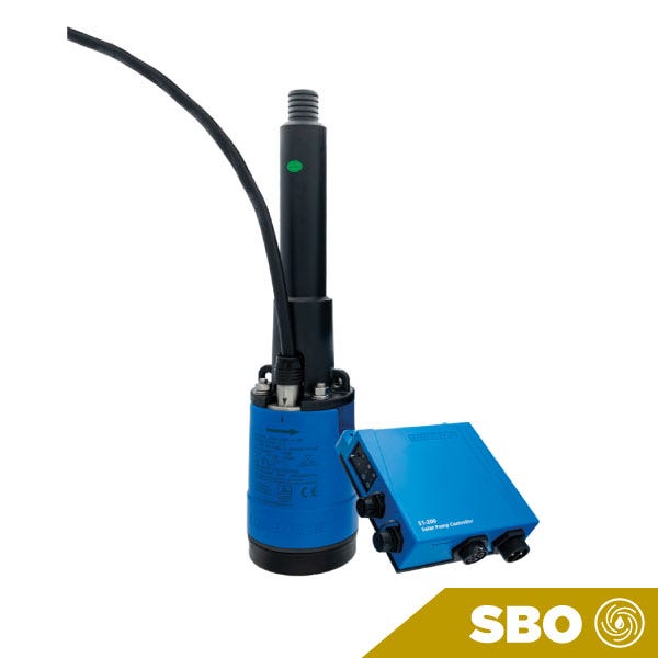 BOMBA SUMERGIBLE LORENTZ MOTOR 0.25KW DC Y BOMBA HELICOIDAL 14 CM3/REV CLASE 2 Y CONTROL