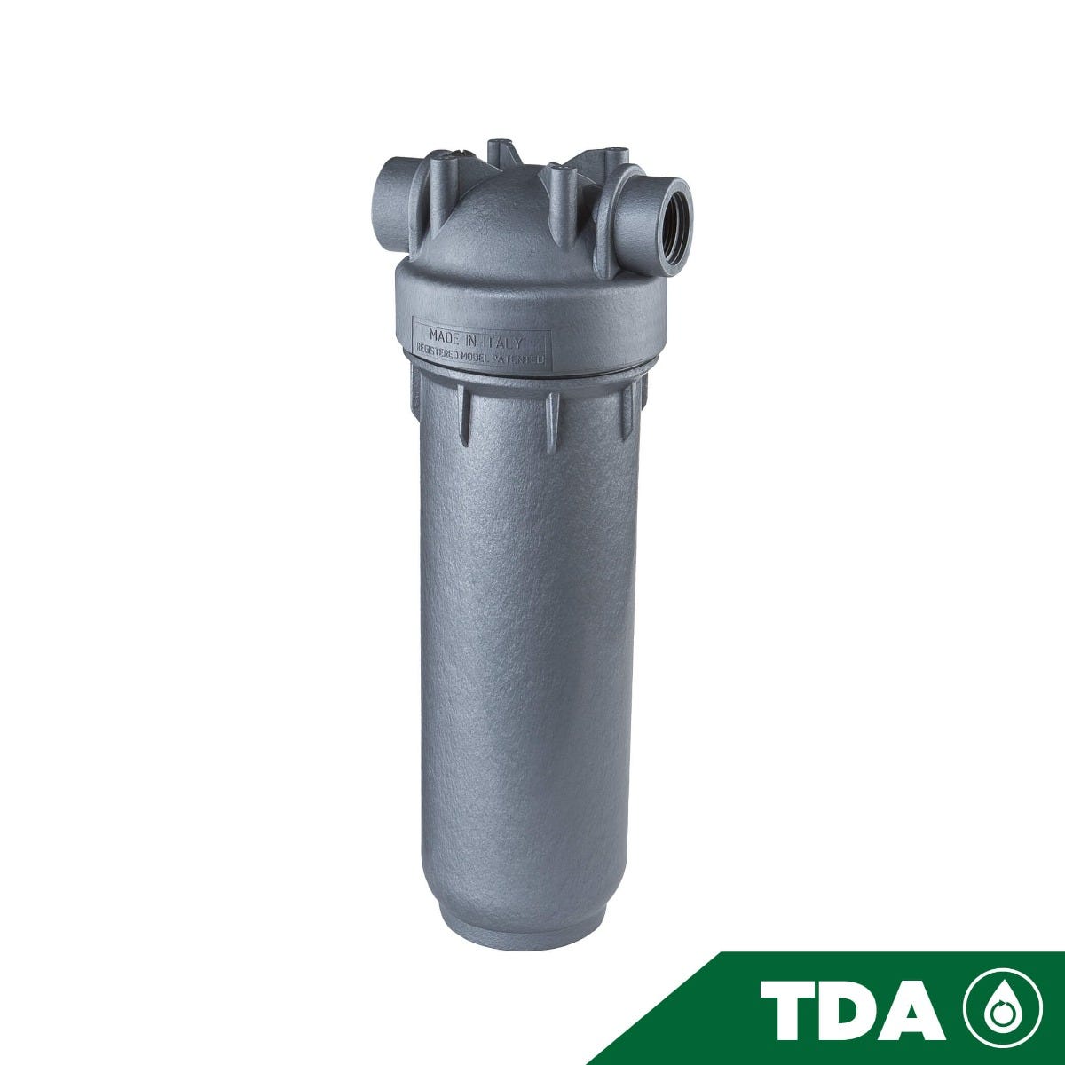 PORTAFILTRO GRIS DP 10 MONO 3/4" NPT IN SANIC BG Marca ATLAS FILTRI. Modelo: SA1380422