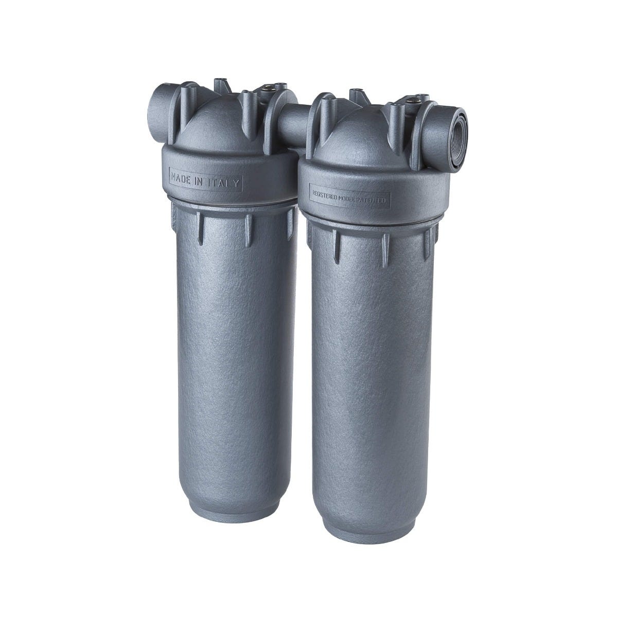 PORTAFILTRO GRIS DP 10 DUO 3/4" NPT IN SANIC BG Marca ATLAS FILTRI. Modelo: SA1390422
