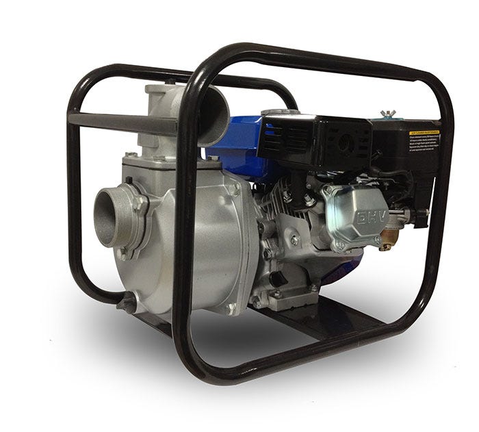 MOTOBOMBA A GASOLINA AQUEX 6.5 HP 3X3 TERMOPLASTICO 4 TIEMPOS Marca AQUEX. Modelo: AQG10-168F