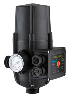 CONTROL AUTOMÁTICO DE PRESION CON MANOMETRO 115V 10A MAX 1"NPT 1.5BAR Marca AQUEX. Modelo: AQPC-13A