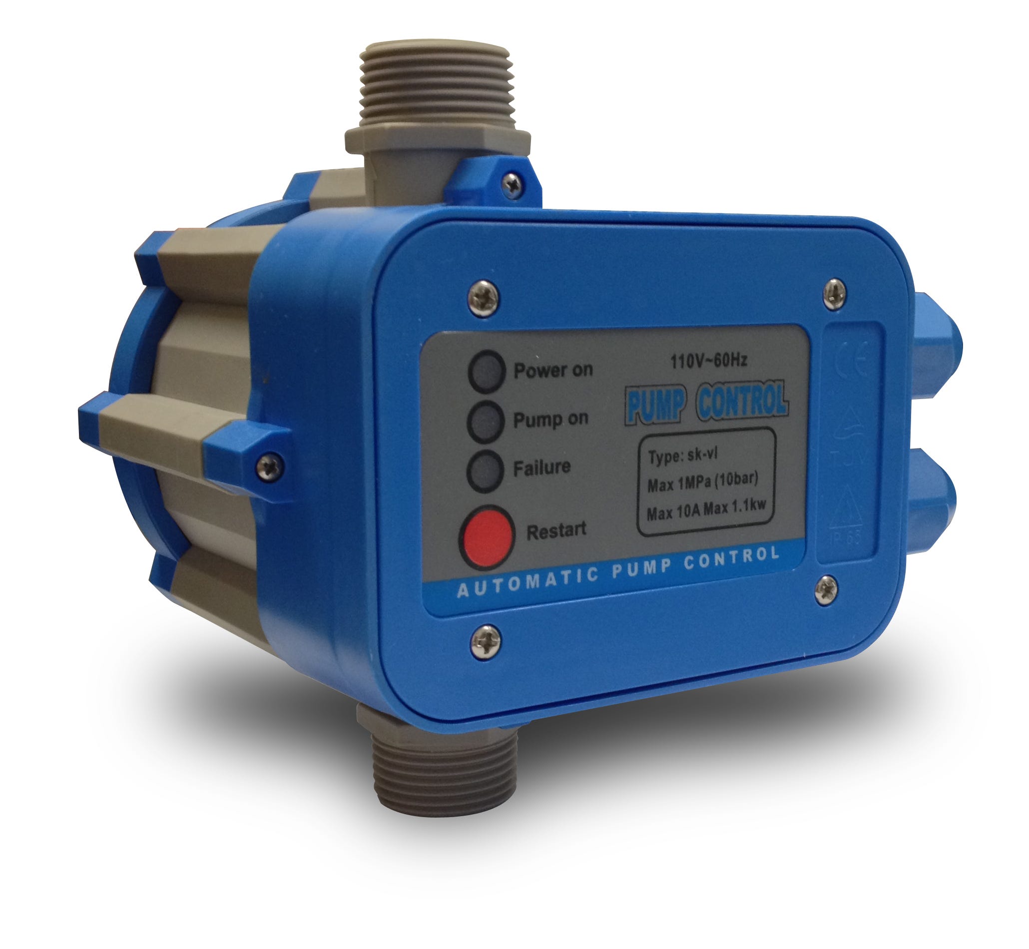 CONTROL AUTOMÁTICO AQUEX 10AMP MAX 40GPM MAX 145PSI MAX 115V Marca AQUEX. Modelo: AQTPS1
