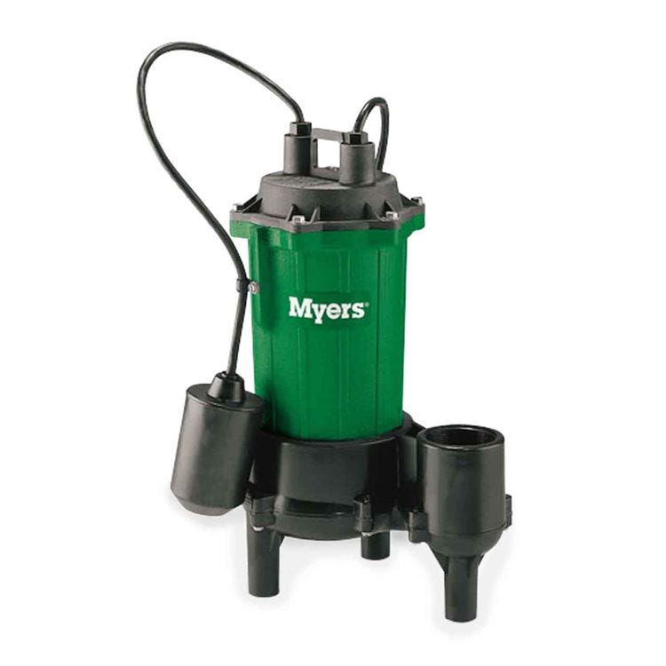 BOMBA PARA DRENAJE MYERS 0.5 HP 115V AUTOMÁTICA 2" DESC Marca MYERS. Modelo: CMV5A-11