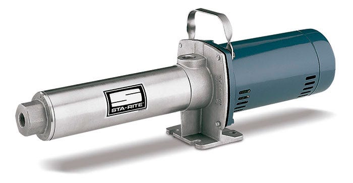 BOMBA BOOSTER STA-RITE 10GPM 1 HP 10 ETAPAS 1/60/115-230V FO.FO. Marca STA-RITE. Modelo: HP10E