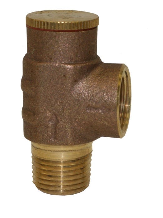 VÁLVULA DE ALIVIO DE PRESIÓN A 75PSI 1/2" Marca AQUEX. Modelo: PRV50