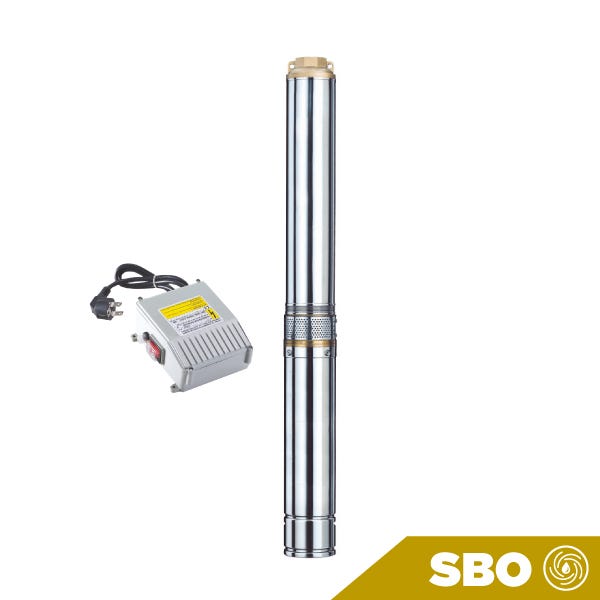 BOMBA PP4" COMPLETA SERIE ARENKA 1HP 25GPM 6ETAPAS 1/60/220V Marca ARENKA. Modelo: 4FG102-25