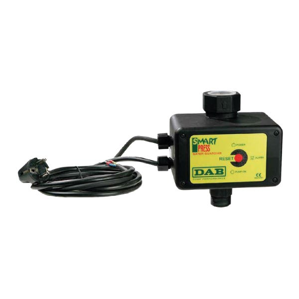 CONTROL AUTOMÁTICO ON/OFF DAB 1.5HP 1//115-127V 20AMP 1"M X 1 1/4"H NPT Marca DAB. Modelo: SMART PRESS-WG1.5