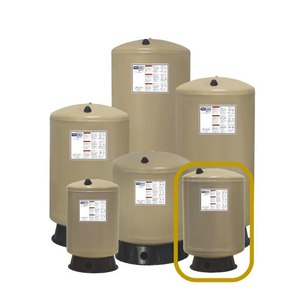 TANQUE PRESURIZADO PROFORT 35 GAL VERTICAL Marca PROFORT. Modelo: TS35-11