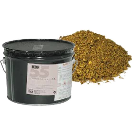 KDF-55 BOTE 57 LIBRAS Marca KDF FLUID TREATMENT, INC.. Modelo: 601139