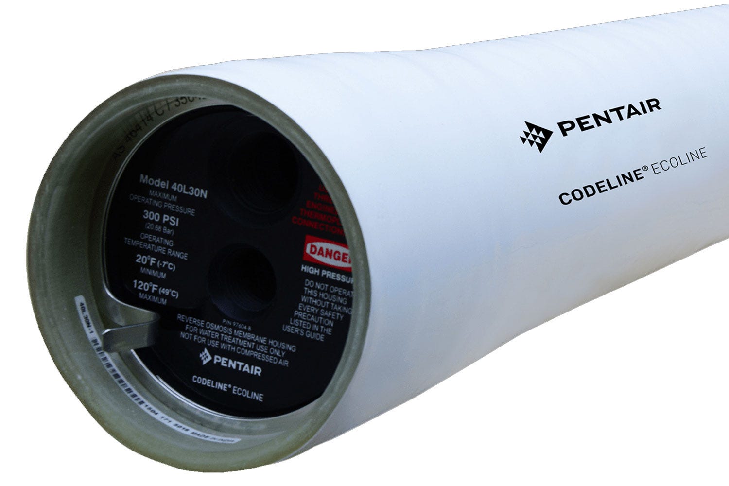 PORTAMEMBRANA CODELINE 40L30-1 Marca PENTAIR. Modelo: 602124