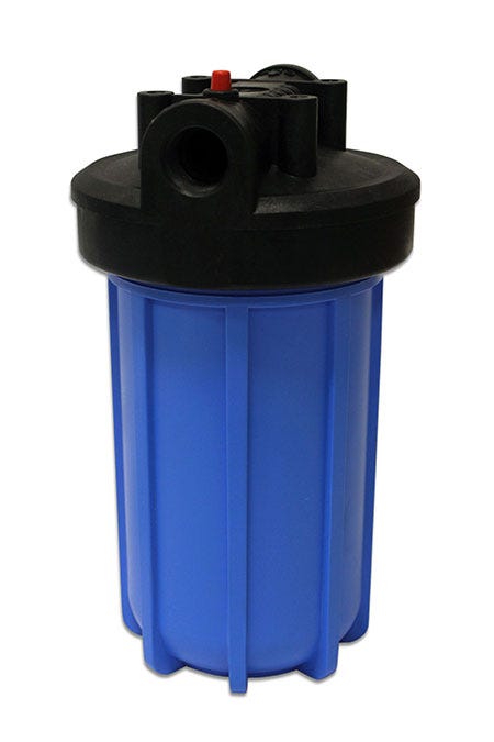 PORTACARTUCHO AZUL # 10 BIG BLUE 1" Marca WATTS. Modelo: 607703