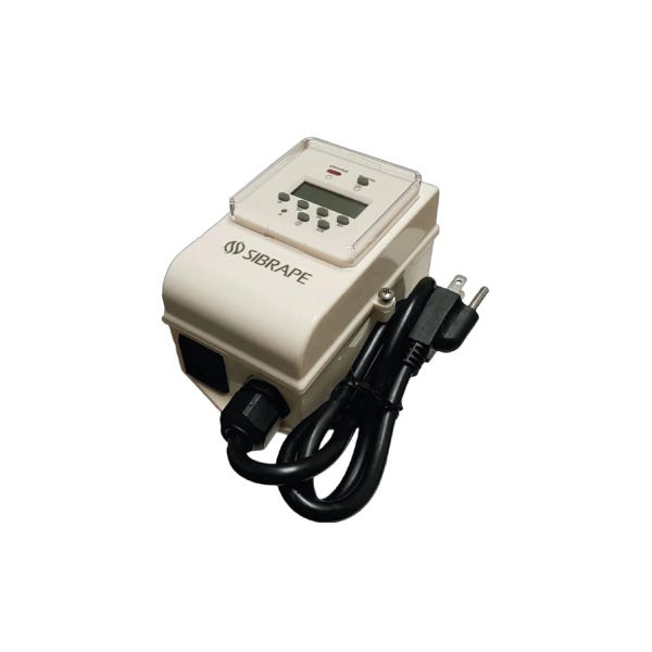 TIMER DIGITAL SIBRAPE 2HP/230V/25A Marca VERTEX. Modelo: 117003