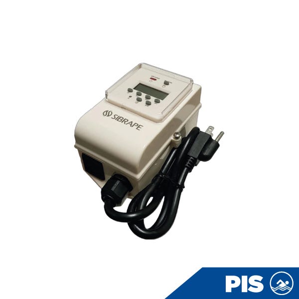 TIMER DIGITAL SIBRAPE 2HP/230V/25A Marca VERTEX. Modelo: 117003