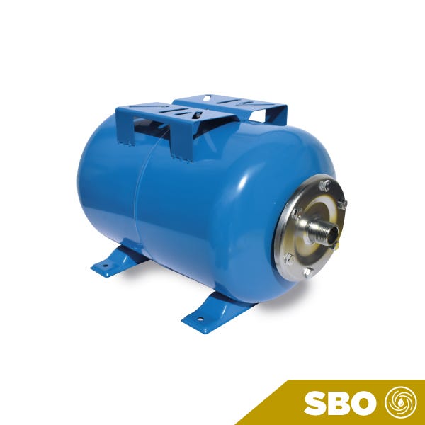 TANQUE PRESURIZADO AQUEX 50 LTS HORIZONTAL CON SOPORTE Marca AQUEX. Modelo: TPQH-13