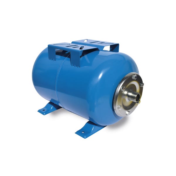 TANQUE PRESURIZADO AQUEX 50 LTS HORIZONTAL CON SOPORTE Marca AQUEX. Modelo: TPQH-13