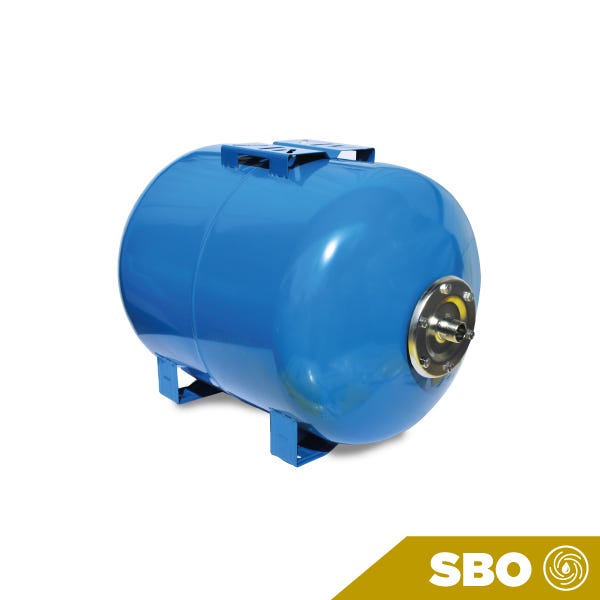 TANQUE PRESURIZADO AQUEX 100 LTS HORIZONTAL CON SOPORTE Marca AQUEX. Modelo: TPQH-26
